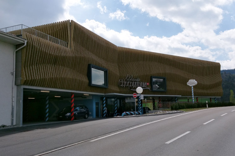 Neubau Maestranis Chocolarium, Flawil